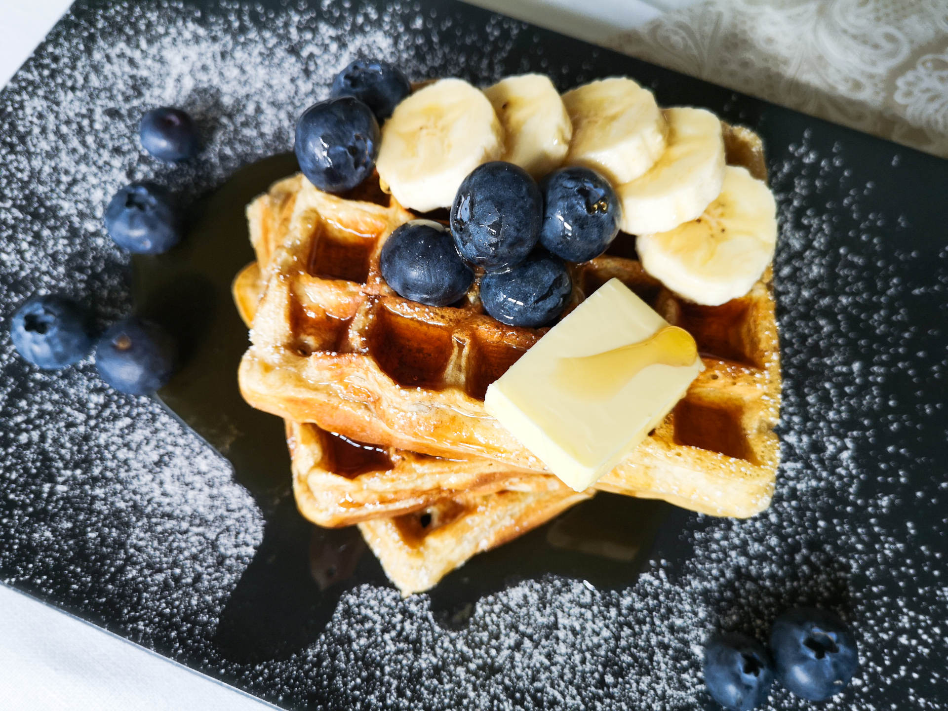 Bananenwaffeln | Rezept | Lieblingsspeise.at