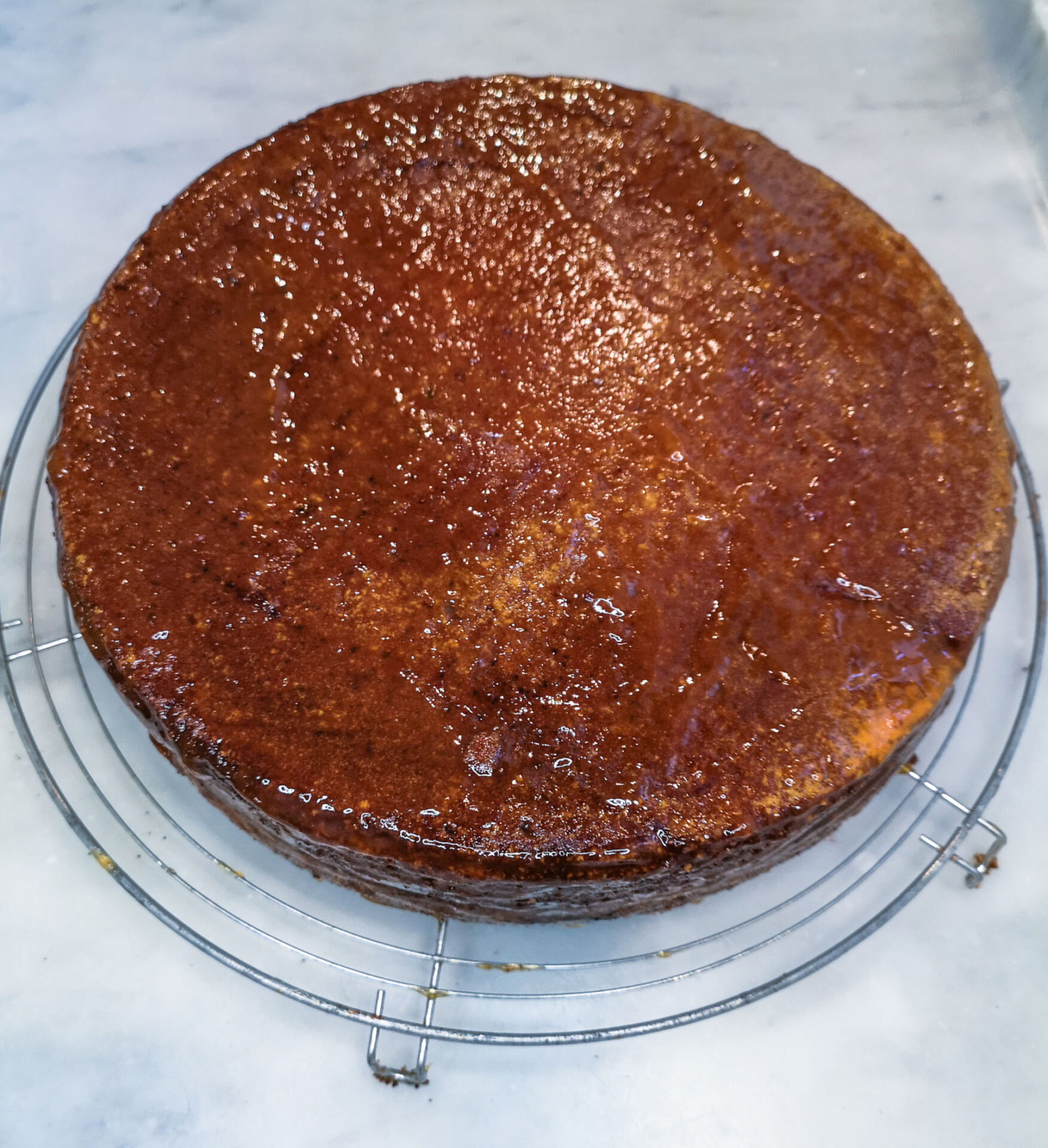 Schokokuchen vor dem Glasieren